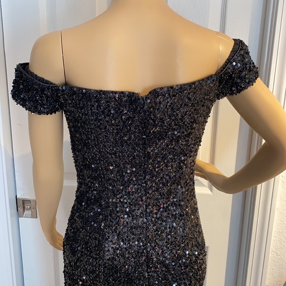 Sequin prom dress. - Picture 7 of 13